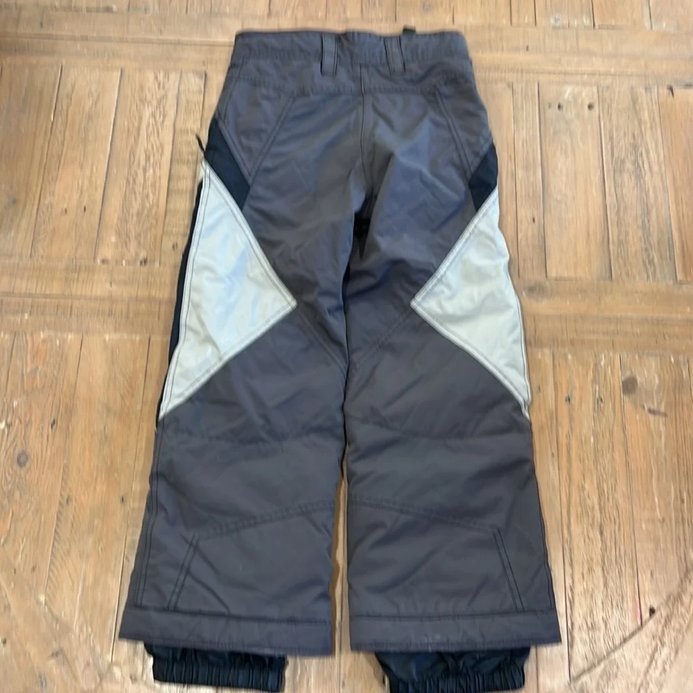 Obermeyer Mach one gray insulated snow pants